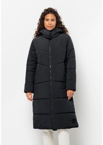 Jack Wolfskin Damen Funktionsmantel "KAROLINGER LONG COAT W", braun, Gr. XL, OBERSTOFF 100% POLYAMID FUTTER 100% POLYESTER FÜLLUNG 100% POLYESTER,