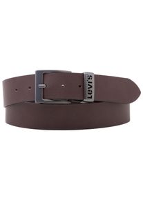 Levi's LEVI'S Damen Ledergürtel "ASHLAND METAL GÜRTEL", braun, sportlich,modisch,klassisch, Gr. 105, Leder, Gürtel