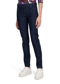 Betty Barclay Damen Ankle-Jeans "Betty Barclay Perfect Body-Jeans mit Steppungen", blau, modisch, Gr. 36, Obermaterial: 57% Baumwolle, 21% Lyocell,