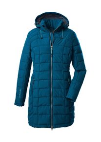 Killtec Damen Steppmantel "Skane WMN Quilted PRK", blau, sportlich, Gr. 36, Oberstoff: 100% Polyester, Futter: 100% Polyester, Wattierung: 100%