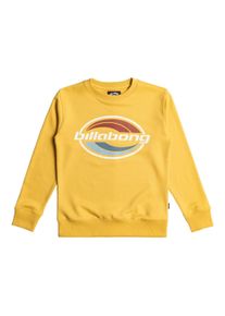 Billabong Kinder Sweatshirt "Foundation", gelb, Gr. M, 60% Polyester, 40% Baumwolle, Sweatshirts