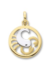 ONE ELEMENT Damen Sternzeichen-Anhänger "Skorpion Sternzeichen Anhänger aus 333 Gelbgold", Schütze, Gelbgold 333-Gold, gold, Gelbgold 333, Gold,