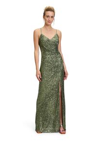 Vera Mont Damen Abendkleid "Vera Mont Abendkleid figurbetont", grün, feminin, Gr. 36, Obermaterial: 93% Polyester, 7% Elasthan. Futter: 100%