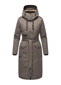 Navahoo Damen Wintermantel "Hokulanii", grau, casual, Gr. XL, Obermaterial: 100% Polyester, Futter: 100% Polyester, Wattierung: 100% Polyester,