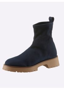 Heine Damen Sneaker, Gr. 37, blau, Synthetik, modisch, Schuhe