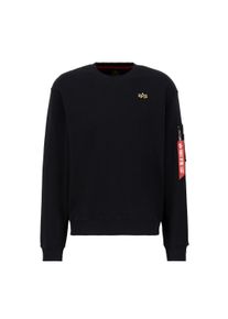Herren Sweater "Alpha Industries Men - Sweatshirts 3D Small Logo Sweater", schwarz, Gr. M, Alpha Industries, Obermaterial: 80% Baumwolle, 20%