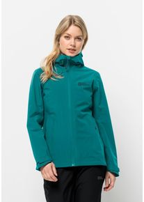 Jack Wolfskin Damen Funktionsjacke "ROBURY 2L JKT W", blau, Gr. XS, OBERSTOFF 100% POLYESTER FUTTER 100% POLYESTER, Jacken