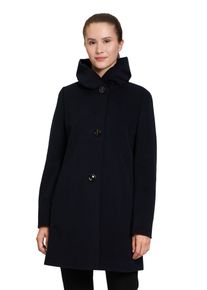Gil Bret Damen Wolljacke "Gil Bret Wolljacke mit Stehkragen", blau, Basic, Gr. 44, Obermaterial: 75% Wolle, 20% Polyamid, 5% Kaschmir. Futter: 100%