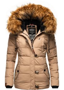 Navahoo Damen Winterjacke "Zoja", grau, casual, Gr. M, Oberstoff: 100% Polyester, Futter: 100% Polyester, Wattierung: 100% Polyester, Ärmelfutter: