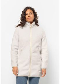Jack Wolfskin Damen Funktionsmantel "HIGH CURL COAT W", weiß, Gr. M, OBERSTOFF 100% POLYESTER FUTTER 100% POLYESTER, Mäntel