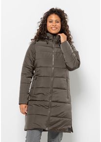 Jack Wolfskin Damen Funktionsmantel "EISBACH COAT W", braun, Gr. L, OBERSTOFF: 100% POLYAMID; FUTTER: 100% POLYESTER; FÜLLUNG: 100% POLYESTER;, Mäntel