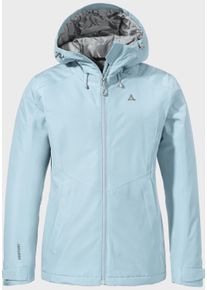 Schöffel SCHÖFFEL Damen Outdoorjacke "Hiking Ins Jacket Style Wildkar WMS", blau, sportlich, Gr. 40, Oberstoff : 100% Polyester (Membran: Polyurethan) Futter