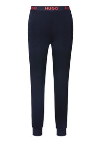 HUGO UNDERWEAR Damen Homewearhose "SPORTY LOGO_PANTS", Gr. L, schwarz, Sweatware, Obermaterial: 66% Baumwolle, 30% Polyester, 4% Elasthan, unifarben,