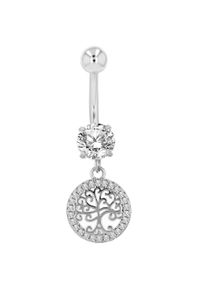 Adelia´s ADELIA ́S Damen Bauchnabelpiercingweiß, neutral, Edelstahl, Piercings