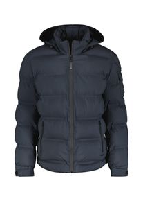 Lerros Herren Steppjacke "Lerros Warm gefütterter Steppblouson mit versteckter Kapuze", blau, Gr. XXL, 100% Polyester, Jacken, Wasser- und