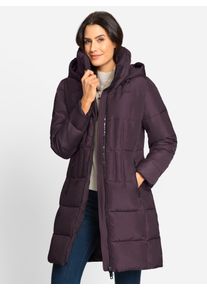 Inspirationen Damen Steppmantel, lila, Gr. 36, 100% Polyester, Wattierung:100% Polyester, Mäntel