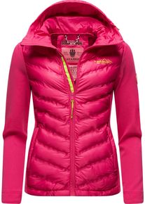 Navahoo Damen Outdoorjacke "Nimm Mich Mit", pink, sportlich, Gr. XXL, Obermaterial: 100% Polyester; Obermaterial Ärmel: 68% Viskose, 27% Polyamid, 5%