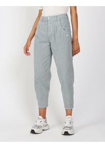 Gang Damen 7/8-Hose "94SILVIA CROPPED", grau, casual, Gr. 31, Web, Obermaterial: 98% Baumwolle, 2% Elasthan, Hosen, mit Bundfalten