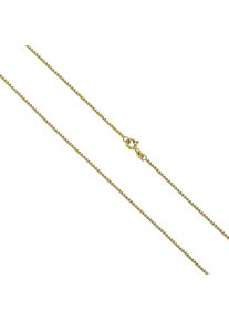 Vivance Damen Collierkettchen "333 Gold Veneziakette diamantiert", 45cm, Gold, L: 45cm, gelb, Gold, B:1.2mm, Halsketten