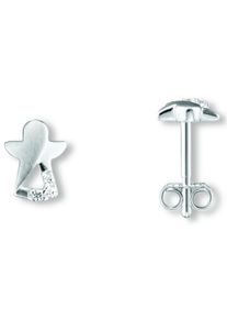 ONE ELEMENT Damen Paar Ohrhänger "Zirkonia Engel Ohrringe Ohrstecker aus 925 Silber", Kinder, Silber 925 (Sterlingsilber), silber, Silber 925