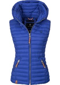 Navahoo Damen Steppweste "Shadaa", blau, modisch, Gr. XS, Oberstoff: 100% Nylon, Futter: 100% Polyester, Wattierung: 100% Polyester, Westen,