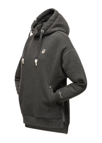 Navahoo Damen Kapuzensweatshirt "Silberengelchen", grau, casual, Gr. XL, Sweatware, Obermaterial: 60% Baumwolle, 40% Polyester; Wattierung: 100%