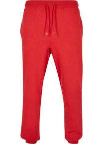 Urban Classics Herren Stoffhose "Urban Classics Herren Basic Sweatpants", grau, Gr. S, unifarben, 80% Baumwolle, 20% Polyester, Hosen
