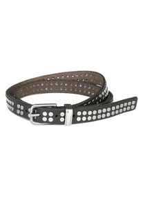 Maze Damen Ledergürtel "MG18-07", schwarz, Gr. 85, 100% Leder, Büffel, Gürtel