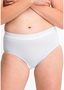Speidel Damen Maxislip, Gr. 40, weiß, Single Jersey, Obermaterial: 92% Baumwolle, 8% Elasthan, unifarben, Unterhosen, keine störenden Seitennähte