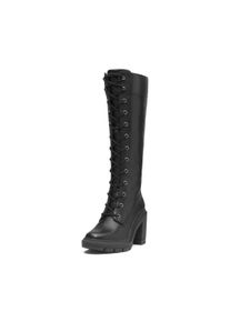 Timberland Damen Stiefel "ALLINGTON HEIGHTS 14 INCH LACE UP BOOT", Gr. 40, schwarz, Leder, Synthetik, sportlich, Schuhe, Winterschuhe, Winterstiefel