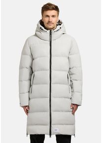 Khujo Herren Steppmantel "Earl-YM", grau, Basic, Gr. XL, Obermaterial: 100% Polyester, Beschichtung: 100% Polyurethan, Futter: 100% Nylon,