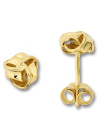 ONE ELEMENT Damen Paar Ohrhänger "Knoten Ohrringe Ohrstecker aus 333 Gelbgold", Damen, Gelbgold 333, gold, Gelbgold 333, Ohrringe, Damen Gold Schmuck