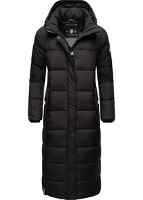 Navahoo Damen Steppmantel "Isalie", schwarz, modisch, Gr. XL, Oberstoff: 100% Polyester, Futter: 100% Polyester, Wattierung: 100% Polyester,