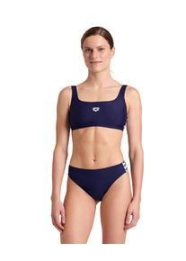 arena Damen Bustier-Bikini "WOMEN'S arena ICONS BRALETTE SOLID", blau, sportlich, Gr. 40, Obermaterial: 80% Polyamid, 20% Elasthan, Bikini-Sets