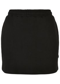 Urban Classics Damen Sommerrock "Urban Classics Damen Ladies Organic Terry Mini Skirt", schwarz, Gr. M, unifarben, 100% Baumwolle (Bio), Röcke