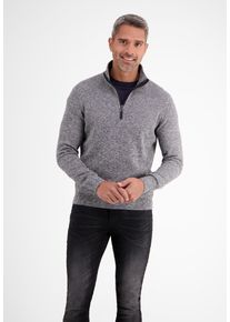 Lerros Herren Troyer "Lerros Gestrickter Troyer", grau, Gr. XXL, 100% Baumwolle, Pullover