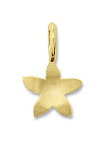 ONE ELEMENT Mädchen Ketten-Anhänger "Blume Anhänger aus 333 Gelbgold", Gelbgold 333, gold, Gelbgold 333, Schmuckanhänger, Damen Gold Schmuck Blume