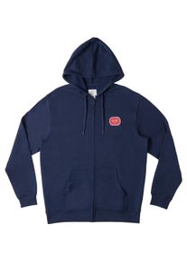 DC Shoes Herren Hoodie "Label It", blau, Gr. M, 55% Baumwolle, 25% Baumwolle, 20% Polyester, Sweatshirts