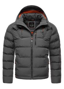 STONE HARBOUR Herren Winterjacke "Arvidoo", grau, casual, Gr. XXXL, Obermaterial: 100% Polyester, Futter: 100% Polyester, Wattierung: 100% Polyester,