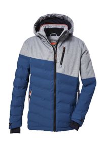 Killtec Kinder Skijacke "KSW 172 BYS SKI QLTD JCKT", blau, sportlich, Gr. 140, 100% Polyester, Jacken