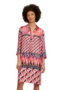 Betty Barclay Damen Hemdblusenkleid "Betty Barclay Hemdblusenkleid mit Kragen", rot, casual, Gr. 38, Obermaterial: 100% Viskose., Kleider, Druck