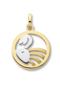 ONE ELEMENT Damen Sternzeichen-Anhänger "Krebs Sternzeichen Anhänger aus 333 Gelbgold", Krebs, Gelbgold 333, gold, Gelbgold 333, Schmuckanhänger,