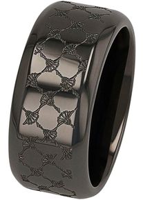 JOOP! JOOP Herren Fingerring "2038994/-95/-96/-97", 60, Edelstahl, 10mm, grau, Edelstahl, Fingerringe