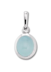 ONE ELEMENT Damen Ketten-Anhänger "Chalcedon Anhänger aus 925 Silber", Silber 925 (Sterlingsilber), silber, Silber 925 (Sterlingsilber),