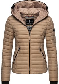 Navahoo Damen Steppjacke "Kimuk", grau, casual, Gr. XS, Obermaterial: 100% Nylon, Futter: 100% Polyester, Wattierung: 100% Polyester, Ärmelfutter: