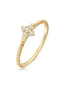 Elli Premium Damen Fingerring "Topas Edelsteine Verlobung Kugellook 375 Gelbgold", 58mm,mit Steinen, Gelbgold 375, 1.1mm, gold, Gelbgold 375,