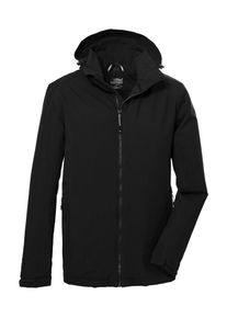 Killtec Herren Outdoorjacke "KOW 22 MN JCKT", schwarz, sportlich, Gr. XL, 100% Polyester, Jacken