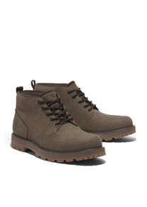Timberland Herren Schnürboots "BRITTON ROAD MID LACE UP WATERPROOF CHUKKA BOOT", Gr. 41, braun, Leder, Synthetik, sportlich, Schuhe, Winterstiefel,