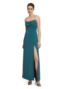 Vera Mont Damen Abendkleid "Vera Mont Abendkleid mit Wasserfallausschnitt", grün, festlich, Gr. 42, Obermaterial: 100% Polyester. Futter: 100%
