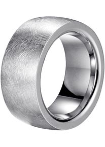 Firetti Damen Fingerring "Schmuck Geschenk Edelstahl Ring Damenring Herrenring Ice", 64, Edelstahl, 11mm, silber, Edelstahl, Fingerringe